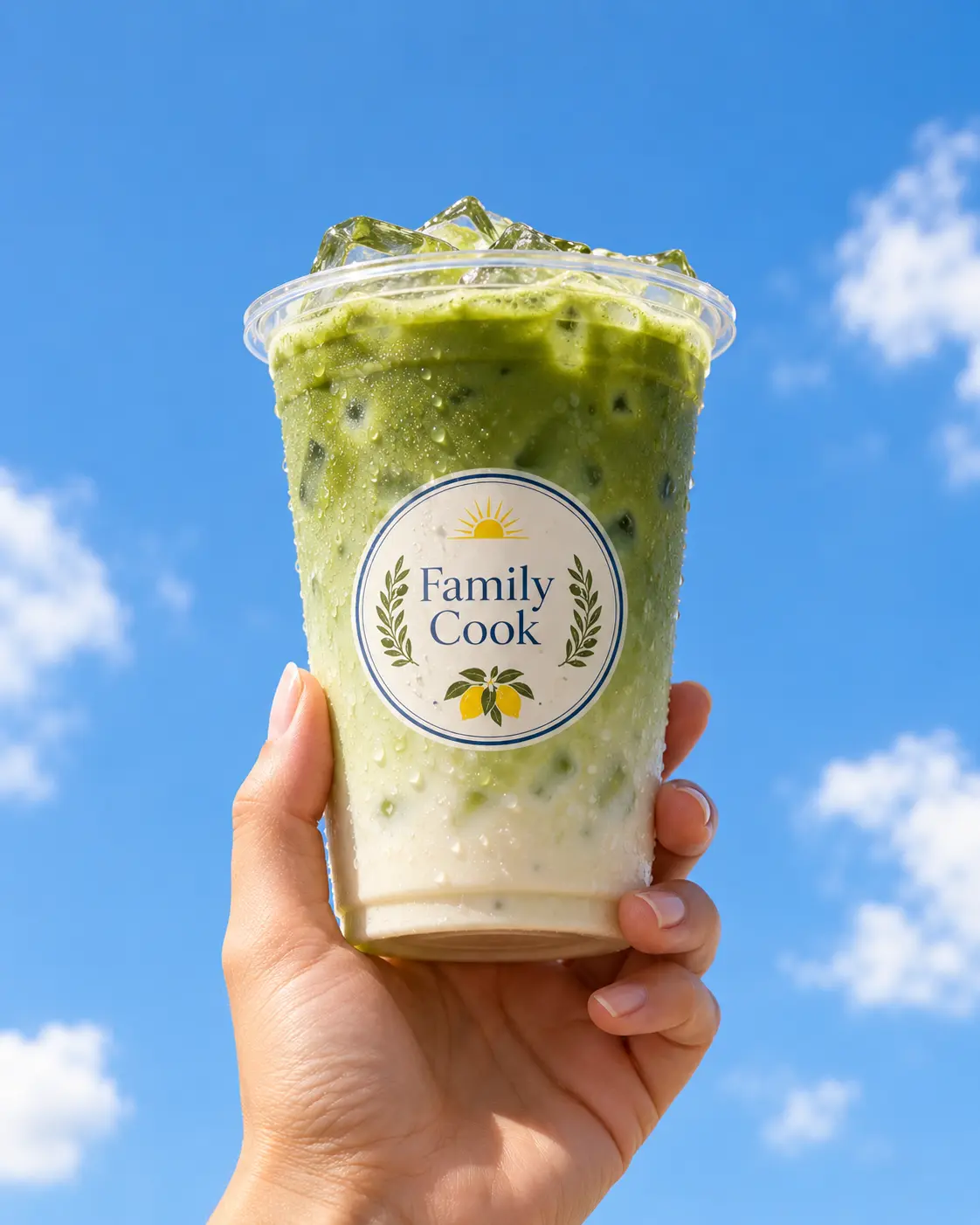 Matcha Family Cook em fotografia publicitária